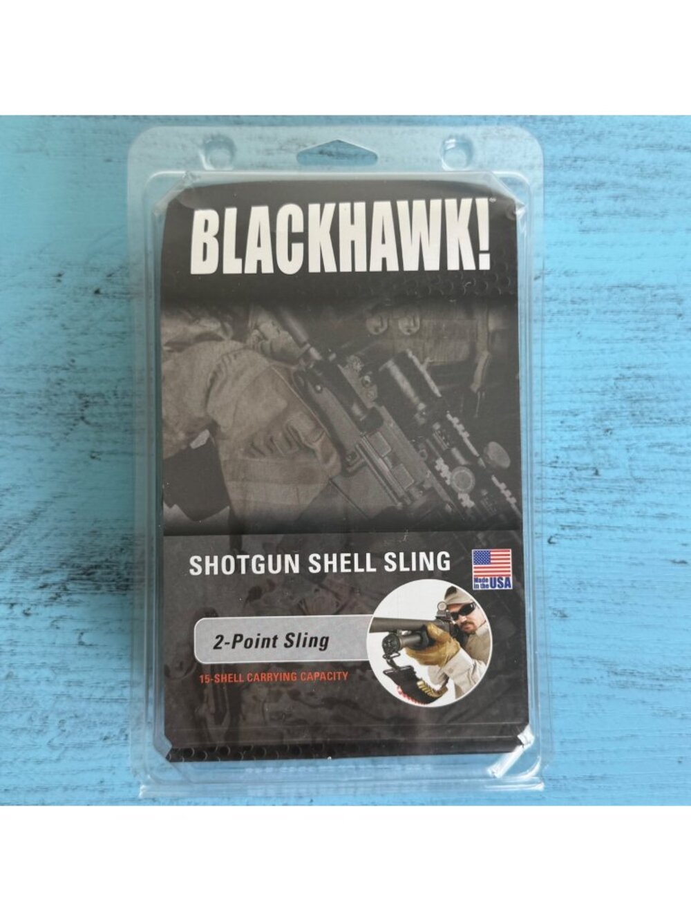 Blackhawk! Shotgun Shell Sling 2-Point Sling 15-Shell Capacity Nylon USA-Made